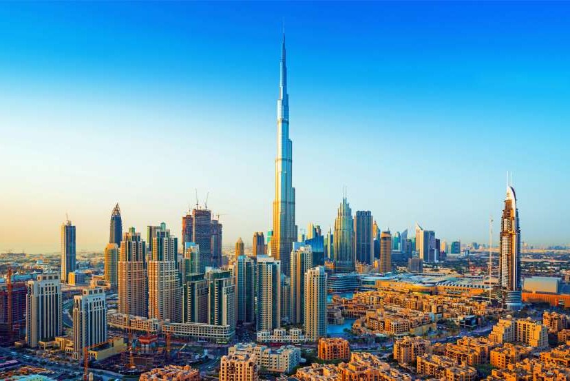 Scaffolding access on a UAE site