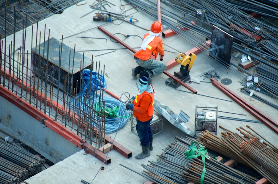 Saiftech Group scaffolding team on a UAE project site
